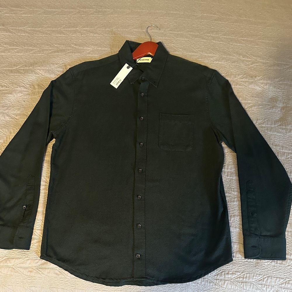 NWT Taylor Stitch The Jack in Brushed Forrest Oxford. XL-44 (Archived)
